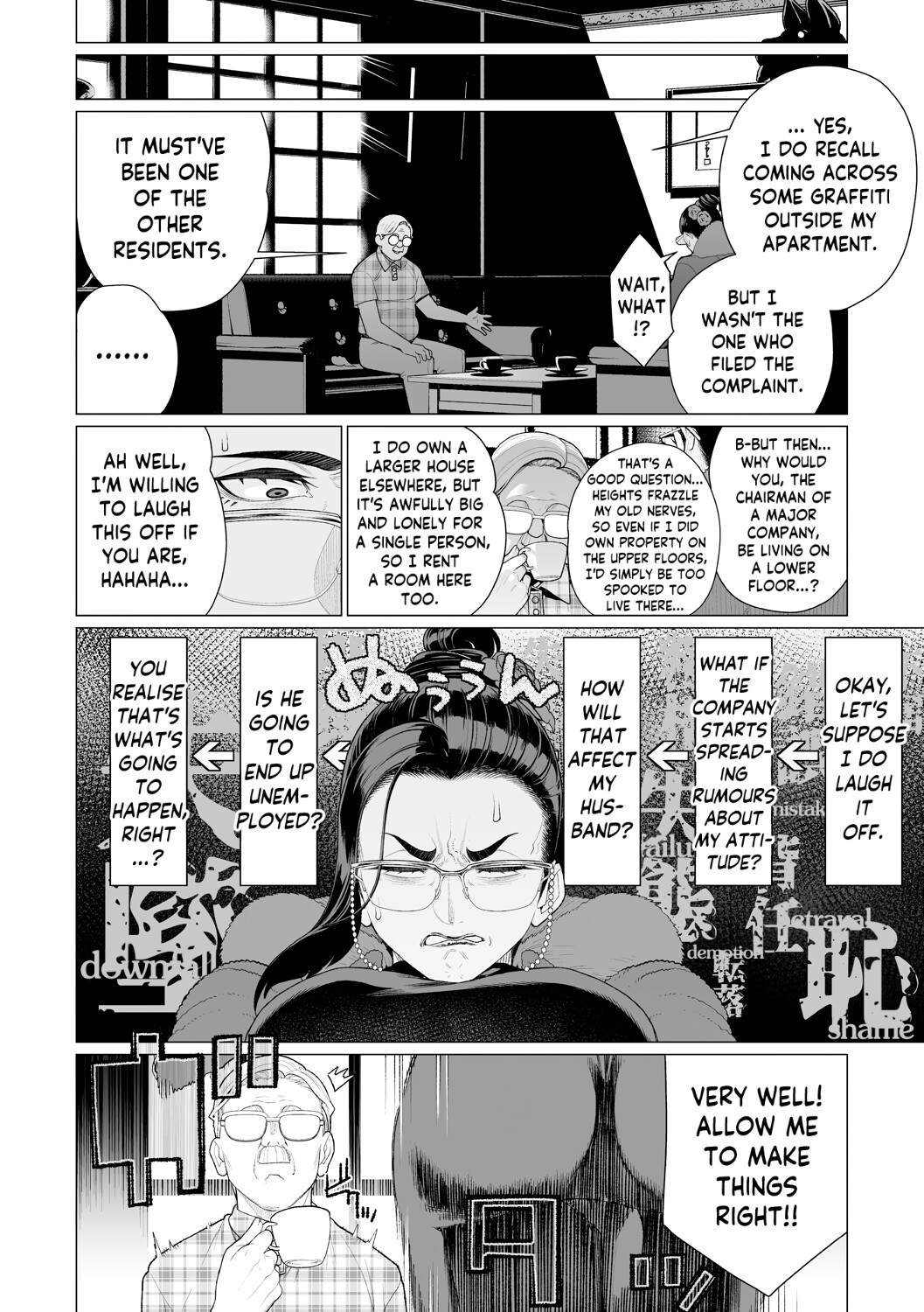 Hentai Manga Comic-Haughty Housewives: Defeated by Dick-Read-150